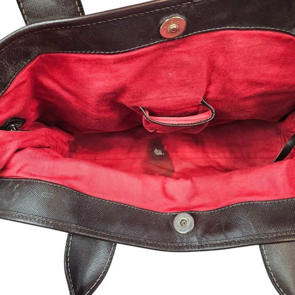 Dooney & Bourke Monza June Zebra Print Coated Canvas‎ Hobo Bag Women's Purse - Picture 7 of 10